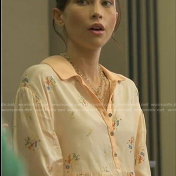 Worn On TV! Urban Outfitters Out From Under Carina Oversized Babydoll Romper - Picture 2 of 12
